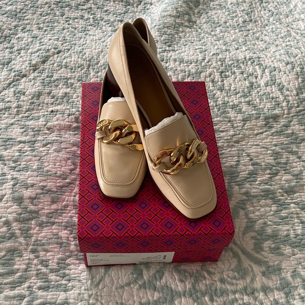 Tory Burch Adrien Pump in Dulce de Leche 8.5